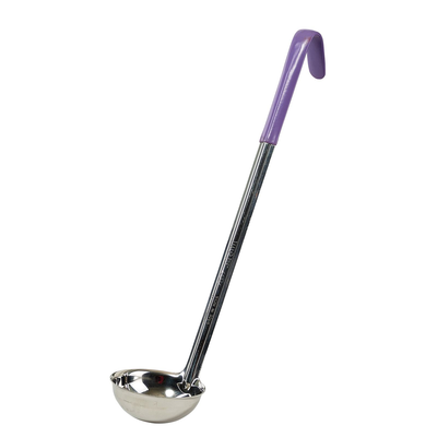 Winco LDC-4P 4 Oz. Color-Coded Ladle