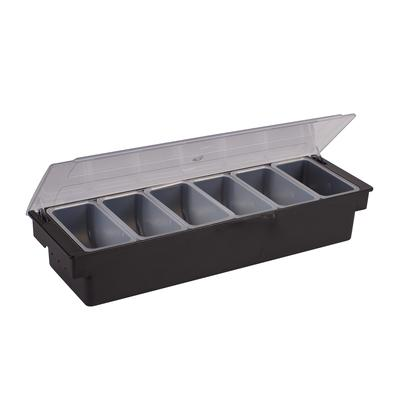 Winco CCH-6 Condiment Dispenser 6 Compartment
