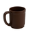 Flexible Silicone 10 oz. Mug, Brown (48/Case)