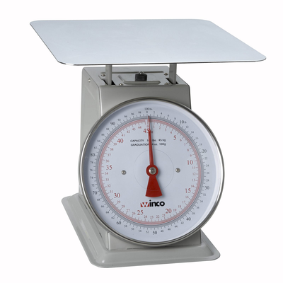 Winco SCAL-9100 9" Dial Receiving/Portion Scale