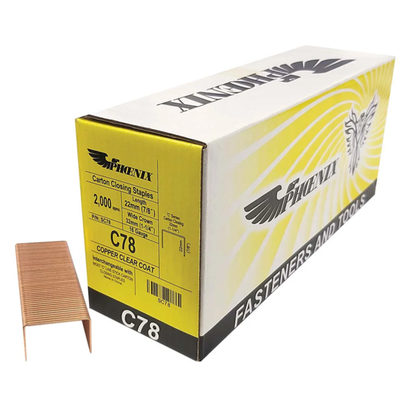 Carton Staples - C Series - 7/8"
