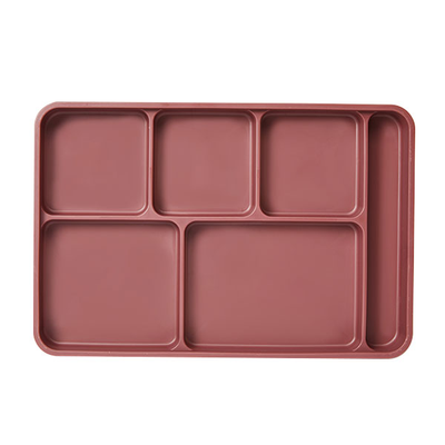 Raised Compartment Insulated Meal Tray