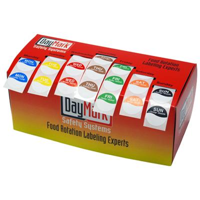 DayMark P1KIT 1" Permanent Circle Label Kit