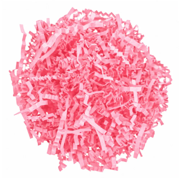 Crinkle Paper Shreds - Pink