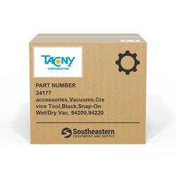 Tacony - 24177 - accessories,Vacuums,Crevice Tool,Black,Snap-On Wet/Dry Vac, 94200,94220