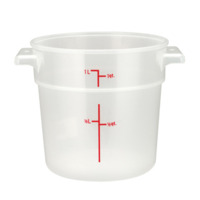 Winco PTRC-1 Storage Container 1 Qt.
