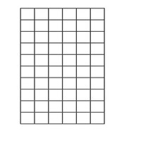 Cook's CKE105SS 50 Piece (10 x 5) Cake Marker