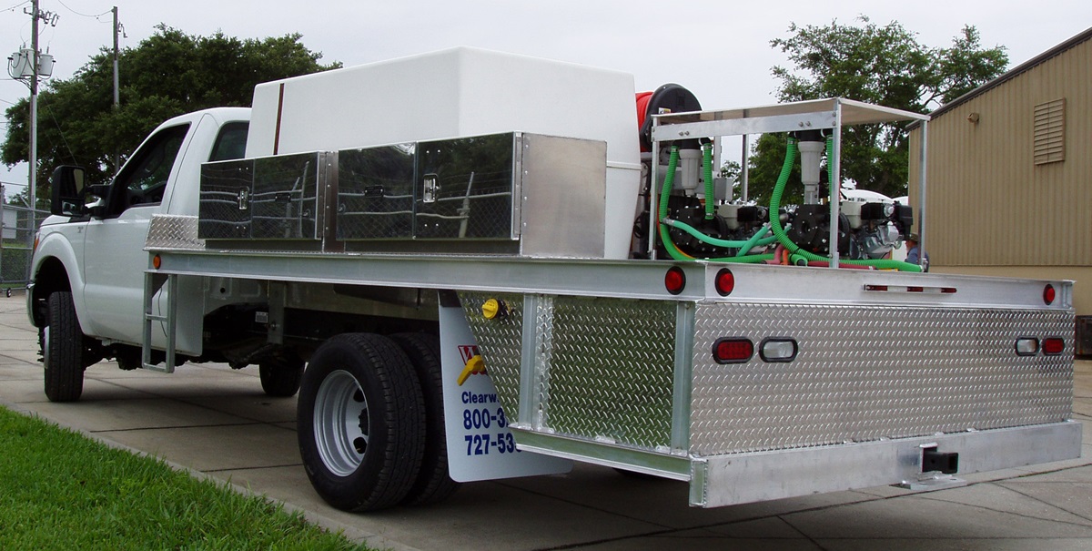 CCI FloridaStyle Custom Spray Trucks for Lawn Care & Pest Control