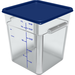 CARLISLE 1197260 ROYAL BLUE COVER LID FOR 12-18-22 QT. SQUARE CO