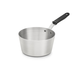Vollrath 6821375 3.75 qt Sauce Pan with Black Silicone Coated Ha