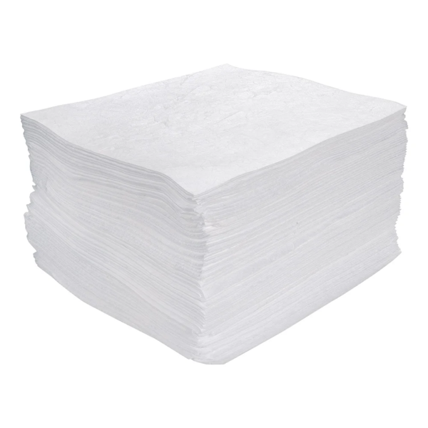 Absorbent Pads - Oil Only - Heavyweight - 15" x 17" - 30 Gallon Absorbency