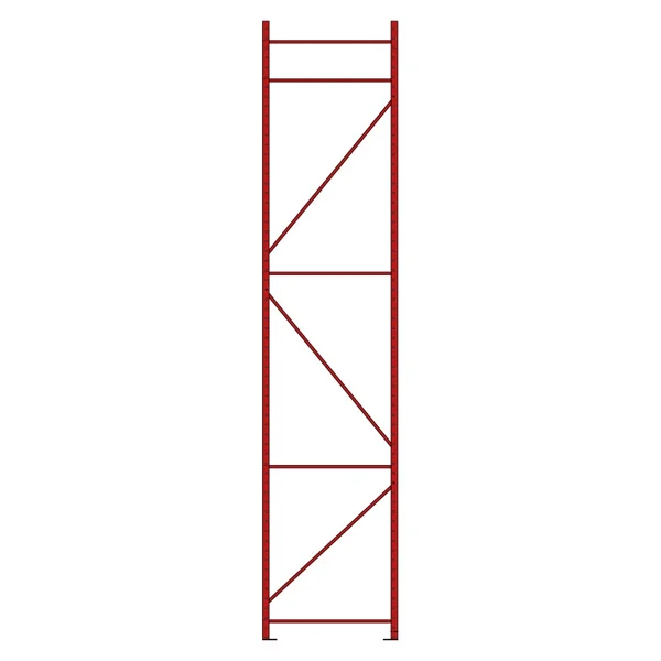 End Frame - Pallet Racking - 42" x 192" - 13 Gauge