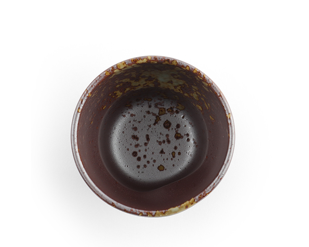 Teacup Indent Brown Burst
