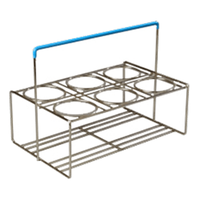 Carlisle Chrome 6-Compartment Portable Carrier
