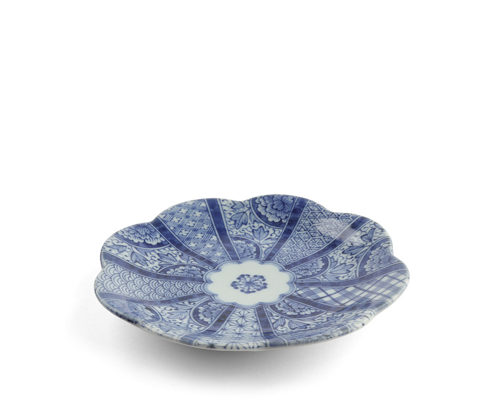 Blue Nishiki 6.5" Plate
