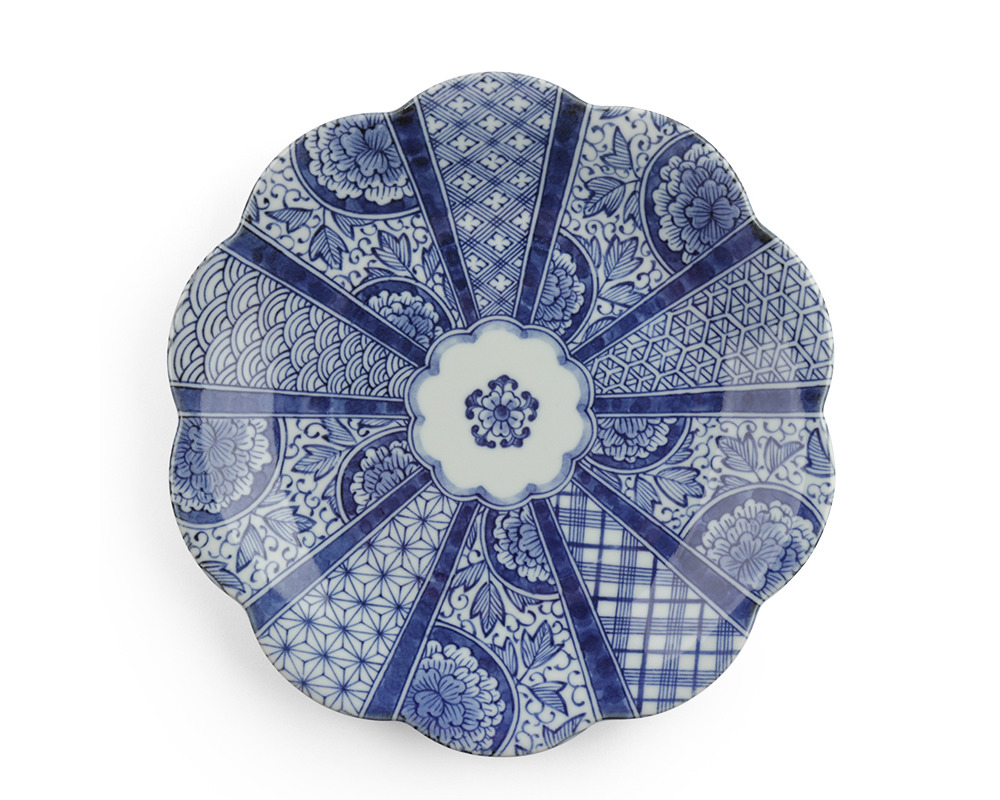 Blue Nishiki 9.5" Plate