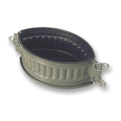 Matfer Bourgeat 331294 8-1/4"L X 5-1/2"W X 3-1/2"H Exopan Paté Mold