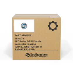 Intelligent Cleaning Equipment - 1883013 - 187 Series 2-PIN Female connector housing (i20NB,i20NBT,i20NBT-OB,i24BT,RS26-AU)