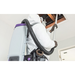 ProTeam GoFit 6 HEPA backpack vacuum cleaning an attic opening