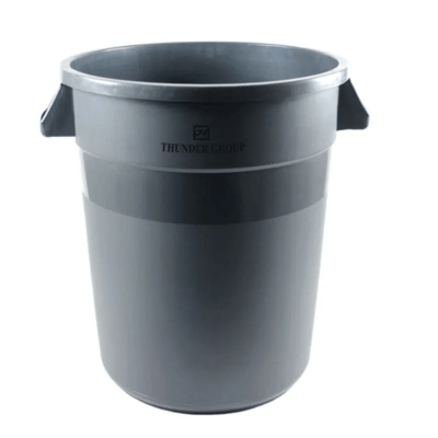 Winco PLTC044G 44 Gallon Gray Waste Container