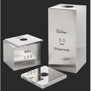 STARRETT SSM 18.0 A1 Square Steel Gage Block - 18 mm, Grade A1
