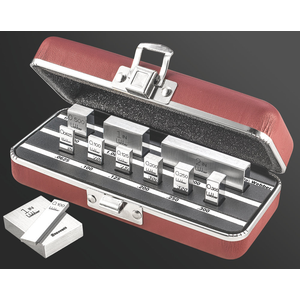 STARRETT RS 9. A1 9 Pc. Rect. High-Grade Steel Gage Block Set, Grade A1