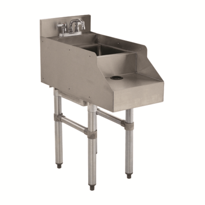 Advance Tabco CR-RS-18-X Blender Station with Dump Sink Underbar