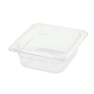 Winco SP7602 2-1/2" Polyware 1/6 Size Food Pan