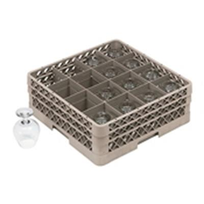 Vollrath TR13DDDD Traex Full Size Low Profile Glass/Stemware Rac