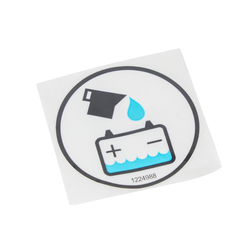Tennant/Nobles - 4038074 - Label, Automated Battery Watering (Replaces Tennant 1224988)