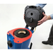 Clarke Maxxi II 35 head lifted to show the cartridge filter