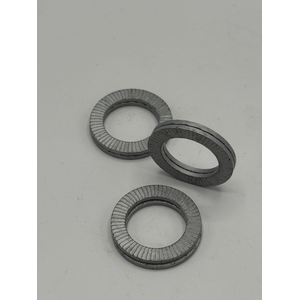 NORDLOCK NL16 -SOLE- 17MM X 25.4MM X 3.4MM PAIR LOCK WASHER HT STEEL DELTA PROTEKT