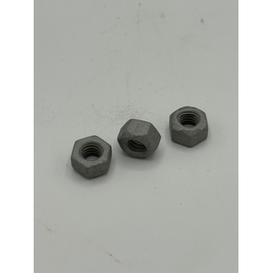 M6 - 1 DIN 980V HEX LOCK NUT ALL METAL TOPLOCK CLASS 8 MAGNI 565 GREY WITH LUBRICANT
