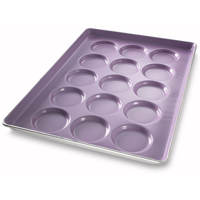 Chicago Metallic 62425 17-11/16" X 25-11/16" X 1-19/32"H Overall Allergen Management Hamburger Bun Pan