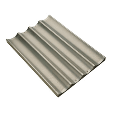 Focus 4-Mould Long French Bread Pans