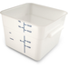 Carlisle StorPlus White 12 qt Square Food Storage Container