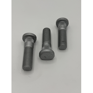 3/4" - 16 X 70MM MTO KNURLED STUD WHEEL BOLT SAE J429 GR 8 ZINC FLAKE GEOMET 321 PER 1E1675G PER PRINT