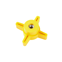 Tennant/Nobles - 4044825 - Knob,Star,2.75D 4Ear 1.1L M8X1.25,Thru,Y (Replaces Tennant 1074204)