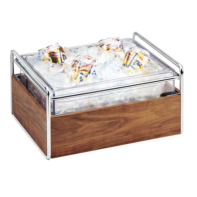 Cal-Mil 3702-10-49 11-1/4"W x 13-3/4"D x 7-1/4"H Mid-Century Ice Housing