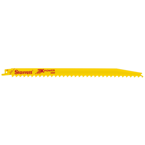 STARRETT BT123-5 Wood Cut 12'' x 3/4 x .050 x 3T, 3X POWER, 5 Pack