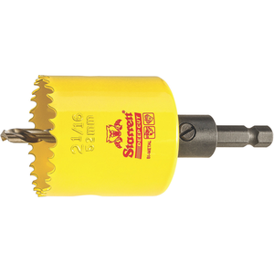 STARRETT ADCH0216 2-1/16'' (52mm) NVP Deep Cut Bi-Metal Hole Saw with Arbor