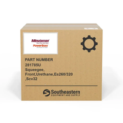Minuteman - 281785U - Squeegee, Front,Urethane,Es260/320,Scv32