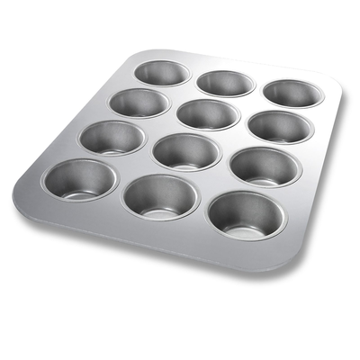 Chicago Metallic 45125 11-1/8" X 15-3/4" Overall Cupcake Pan