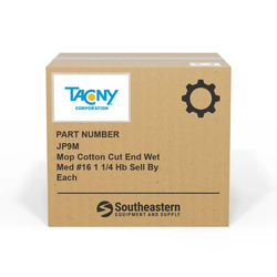 Tacony - JP9M - Mop Cotton Cut End Wet Med #16 1 1/4 Hb Sell By Each