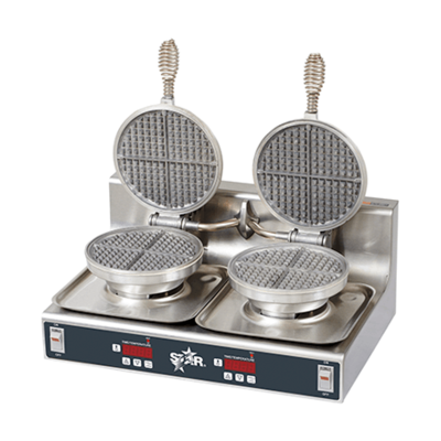 Star SWB7R2E 7 In Standard Double Waffle Baker
