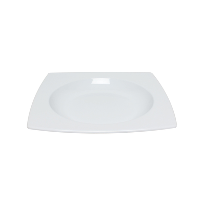 Thunder Group 63010WT 22 oz 101/2" x 101/2" x 13/8" Pasta Bowl