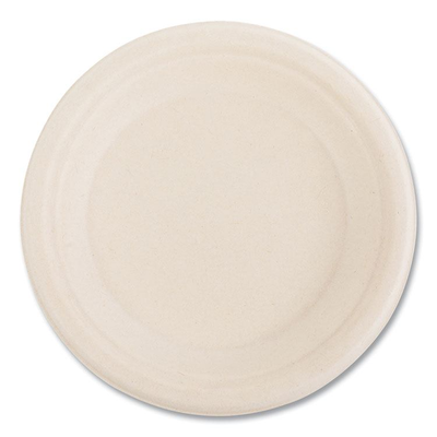 Boardwalk BWKPLATEWF6NPFA Boardwalk®Bagasse PFAS-Free Dinnerware