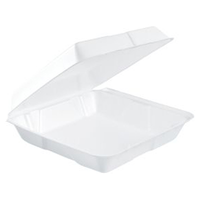 Dart Large 1-Compartment Foam Containers