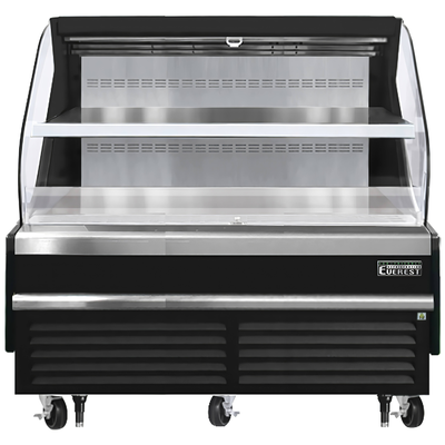 Everest EOMH-72-B-35-T Open Air Merchandiser 2 Shelves, 115v, NSF - 15.2 cu. ft.