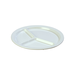 Carlisle 10", 3/4"D 3-Compartment Plates